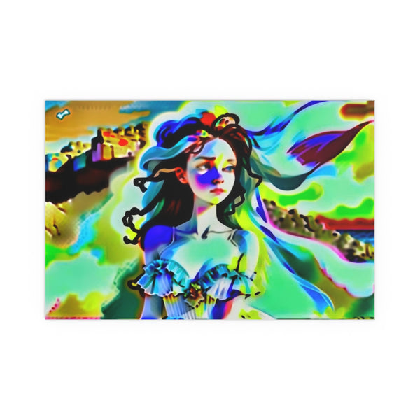 Marquise Capri - Silk Poster