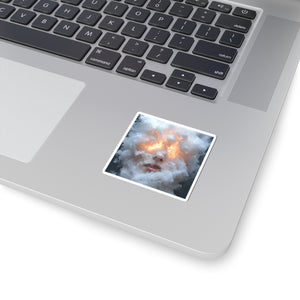 Inner Fire - Vinyl Square Sticker