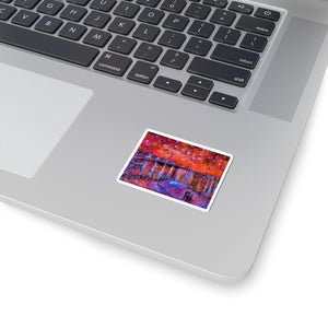 Rhone Orange - Vinyl Rectangle Sticker