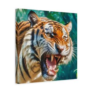 Orange Bengal - Canvas Poster