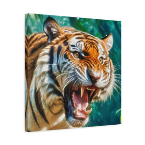 Orange Bengal - Canvas Poster