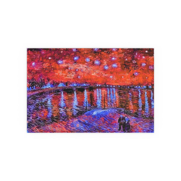Rhone Orange - Silk Poster