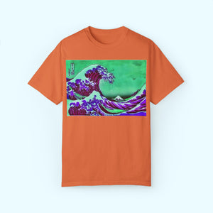Purple Great Wave - Graphic Tee