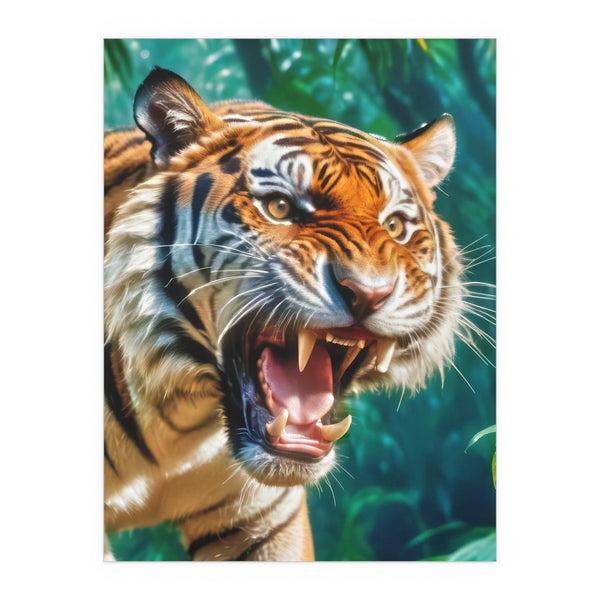 Orange Bengal - Silk Poster