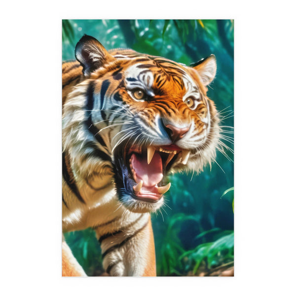 Orange Bengal - Silk Poster
