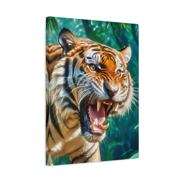 Orange Bengal - Canvas Poster