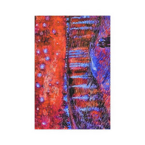 Rhone Orange - Silk Poster