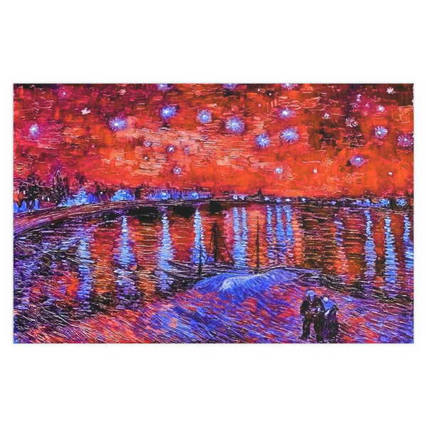 Rhone Orange - Silk Poster