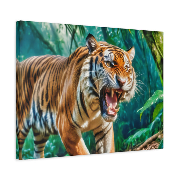 Orange Bengal - Canvas Poster