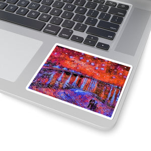 Rhone Orange - Vinyl Rectangle Sticker