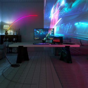 New Modern Curve Floor Lamp | 358 Light effects