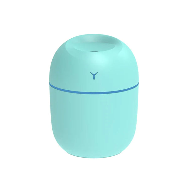 Portable Ultrasonic Humidifier & Aroma Essential Oil Diffuser LED Night Lamp