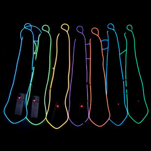Light Up Black Tie